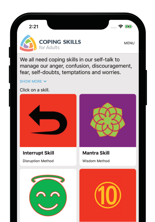 Coping Skills for Adults – copingskillsapp.com